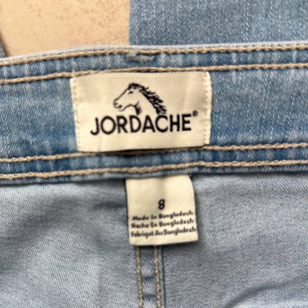 Jordache Women’s Wide-Leg Jeans – Size 8 – Light Wash Denim - Picture 12 of 12